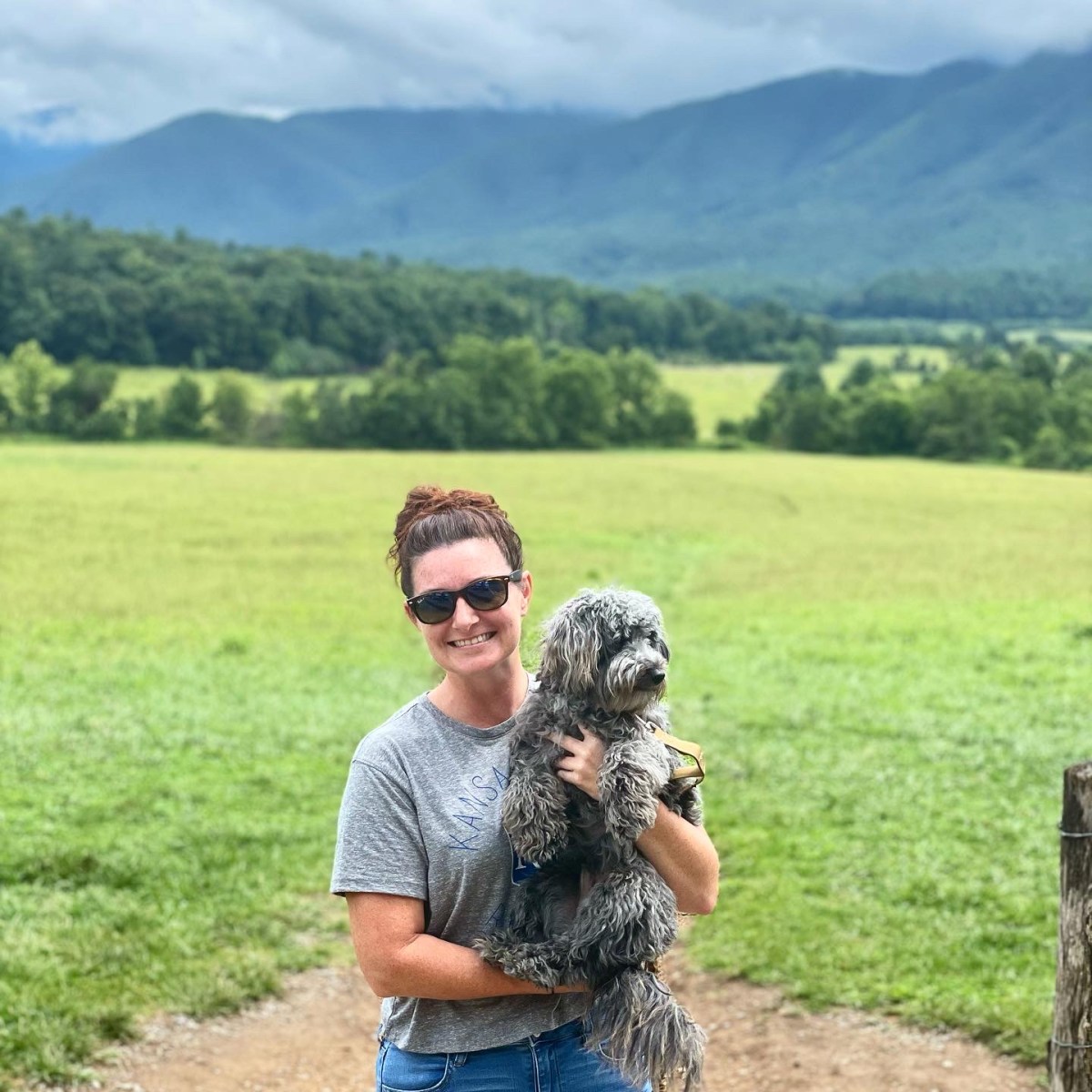 A girl, Her dog, And the longest drive&nbsp;ever….